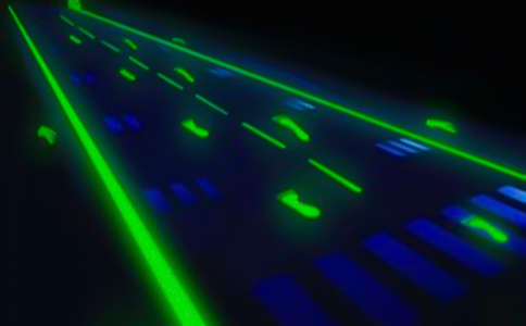 荧光塑胶步道建设